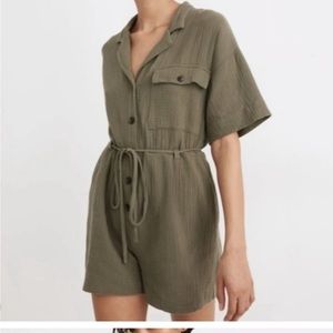 Madewell lightspun Romper